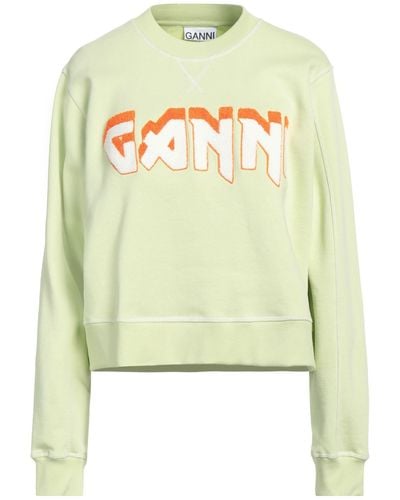 Ganni Sweatshirt - Green