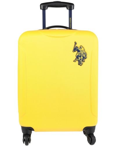 U.S. POLO ASSN. Wheeled luggage - Yellow