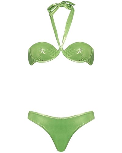 antonella rizza Bikini - Green