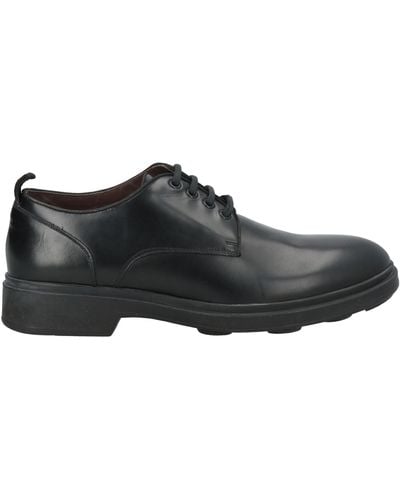 Boemos Lace-Up Shoes Leather - Black