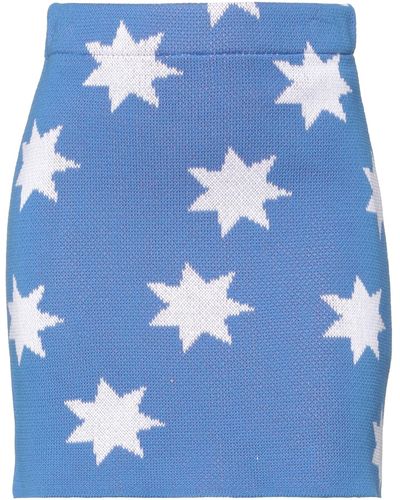 Msftsrep Mini Skirt - Blue