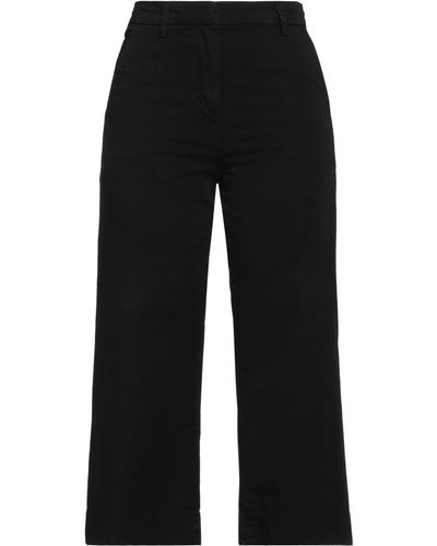 Barba Napoli Cropped Trousers - Black