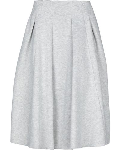 Twin Set Midi Skirt - Grey