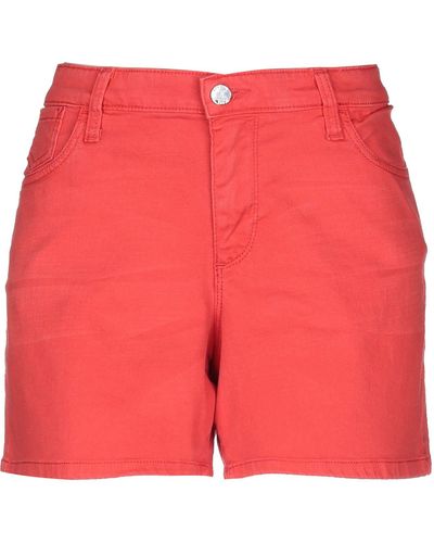 Armani Jeans Shorts vaqueros - Rojo