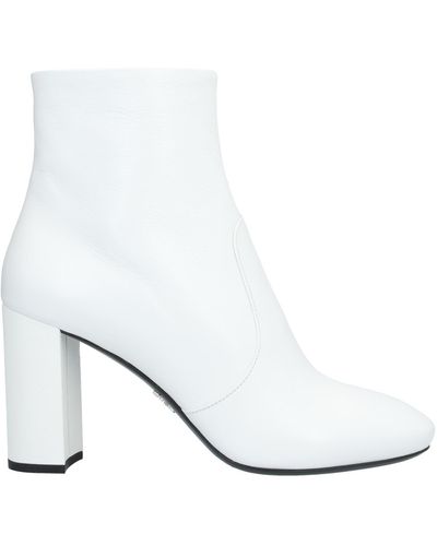 Prada Ankle Boots - White