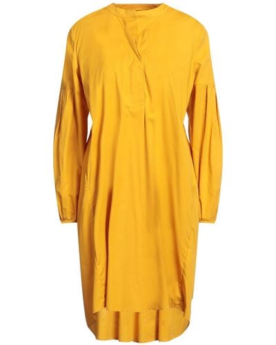 Alpha Studio Midi Dress - Yellow