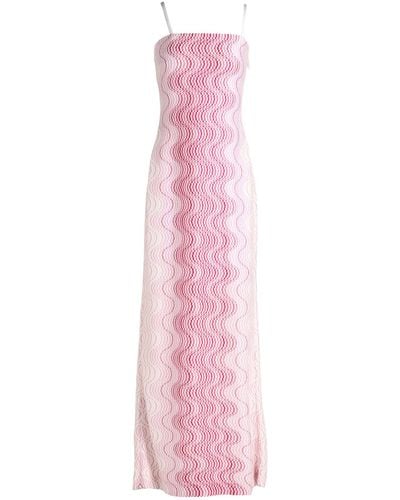Missoni Maxi Dress Viscose, Cupro - Pink