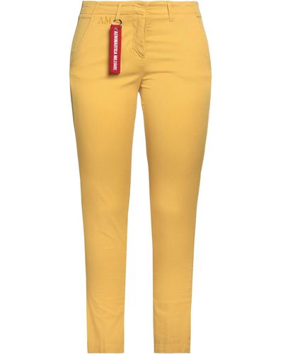 Aeronautica Militare Trousers - Yellow