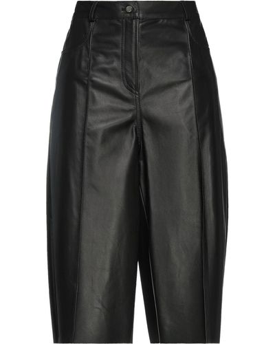 DROMe Cropped Trousers - Black