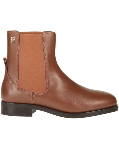 Tommy Hilfiger Ankle Boots - Brown