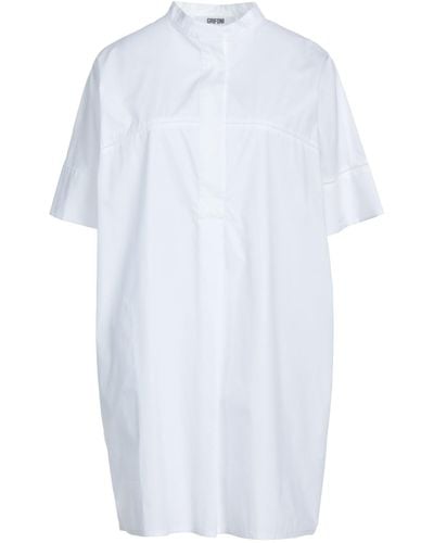 Grifoni Mini-Kleid - Weiß