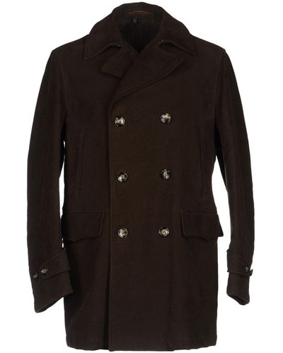 Montedoro Dark Coat Cotton - Black