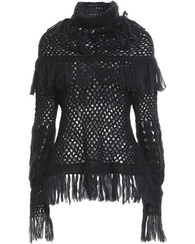 Alberta Ferretti Turtleneck - Black