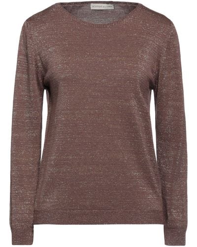 Boutique De La Femme Sweater - Brown
