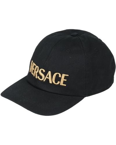 Versace Hat Cotton, Polyester, Viscose - Black
