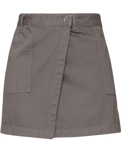 Grifoni Mini Skirt - Gray