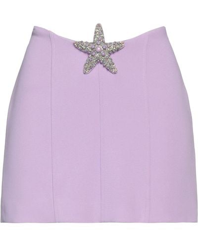 David Koma Mini Skirt - Purple