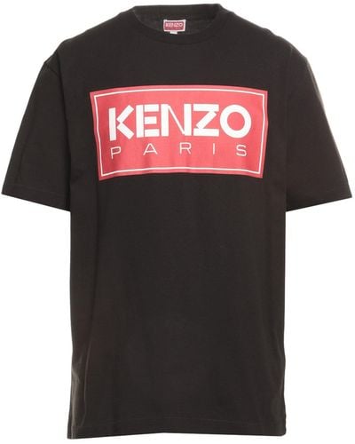 KENZO Camiseta con logo - Negro