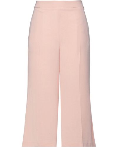 Twin Set Cropped Trousers - Pink
