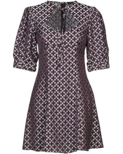 ALEXACHUNG Robe courte - Violet