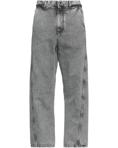 OAMC Pantalon en jean - Gris