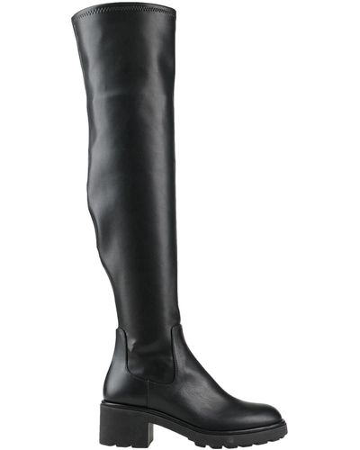 Ninalilou Knee Boots - Black