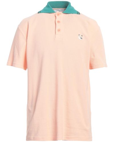 Maison Kitsuné Polo Shirt - Pink