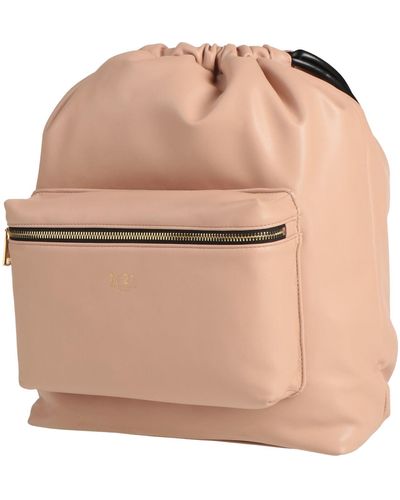 N°21 Blush Backpack Leather - Natural