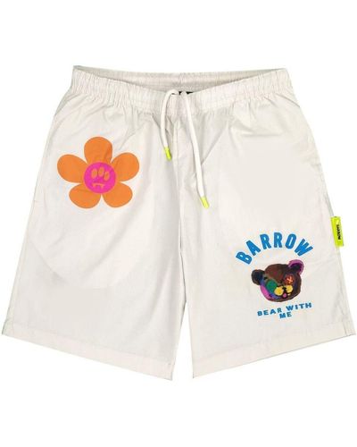 Barrow Shorts E Bermuda - Bianco