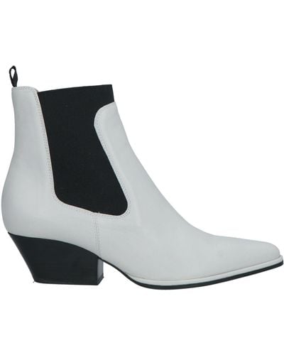 Sergio Rossi Ankle Boots - White