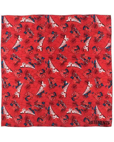 Vetements Scarf - Red