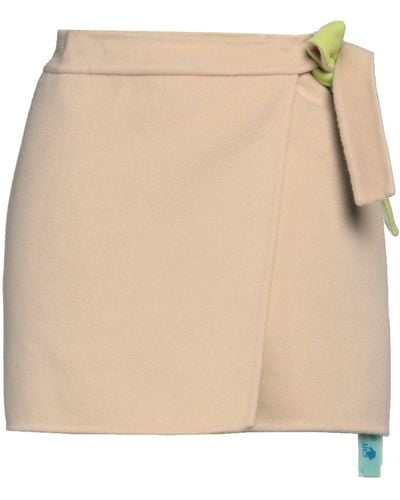 Off-White c/o Virgil Abloh Mini Skirt - Natural