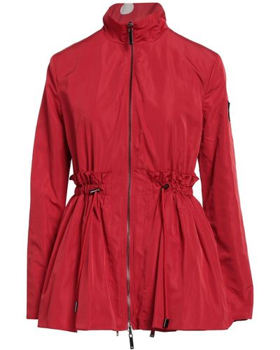 Emporio Armani Overcoat & Trench Coat - Red