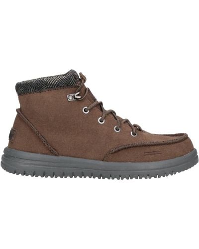Hey Dude Ankle Boots - Brown