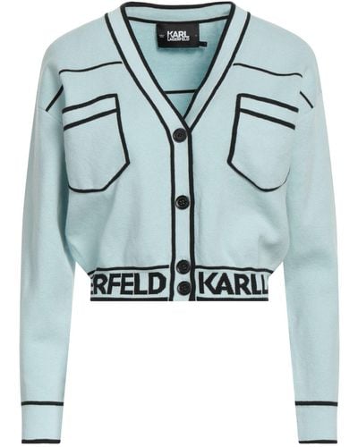 Karl Lagerfeld Strickjacke - Blau