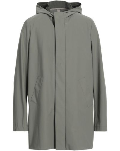 Harris Wharf London Overcoat & Trench Coat - Gray