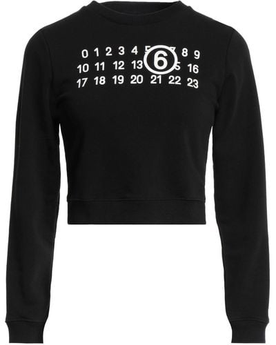 MM6 by Maison Martin Margiela Sudadera - Negro