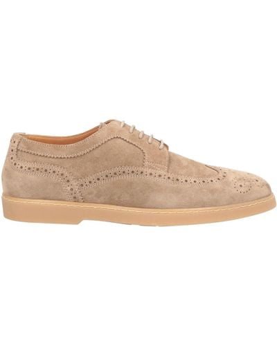 Doucal's Lace-up Shoes - Natural