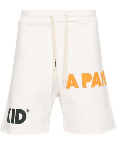 A PAPER KID Shorts et bermudas - Blanc
