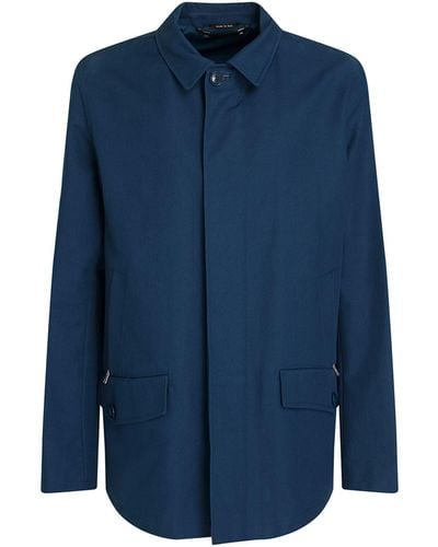 Zegna Overcoat - Blue