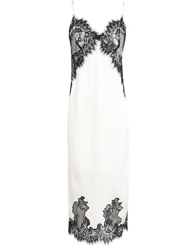 EDITED Midi-Kleid - Weiß