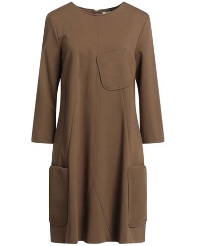MEIMEIJ Mini Dress - Brown