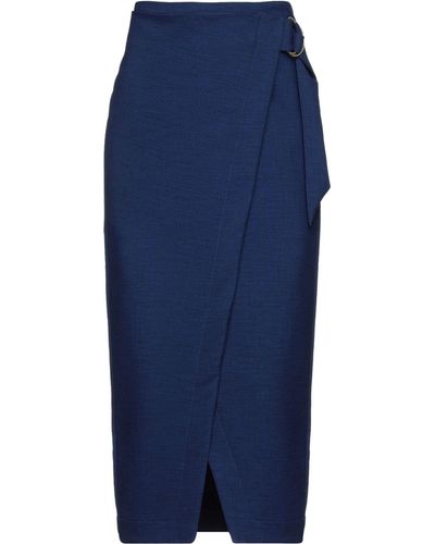 Closet Midi Skirt - Blue