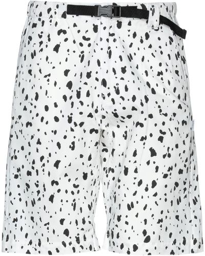 LIFE SUX Shorts & Bermuda Shorts - White
