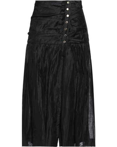 Sandro Midi Skirt - Black