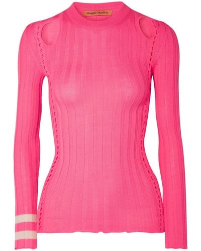 Maggie Marilyn Sweater - Pink