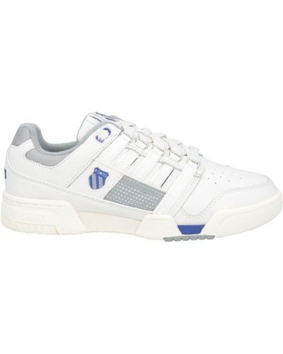 K-swiss Sneakers Leather, Textile Fibers - White