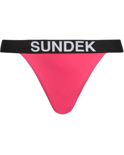 Sundek Bikini Bottoms & Swim Briefs - Pink