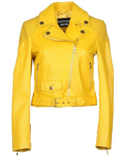 Boutique Moschino Jacket - Yellow