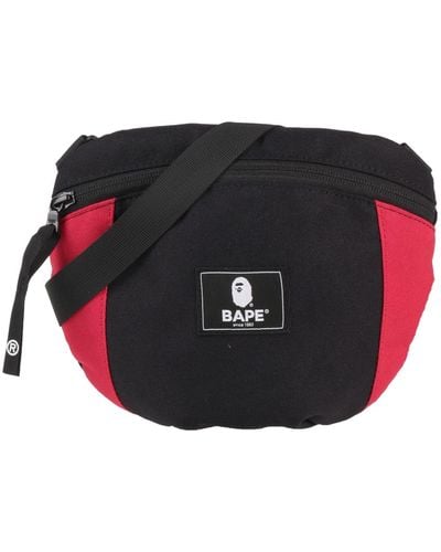 Hombre Bolso Bandolera Rojo